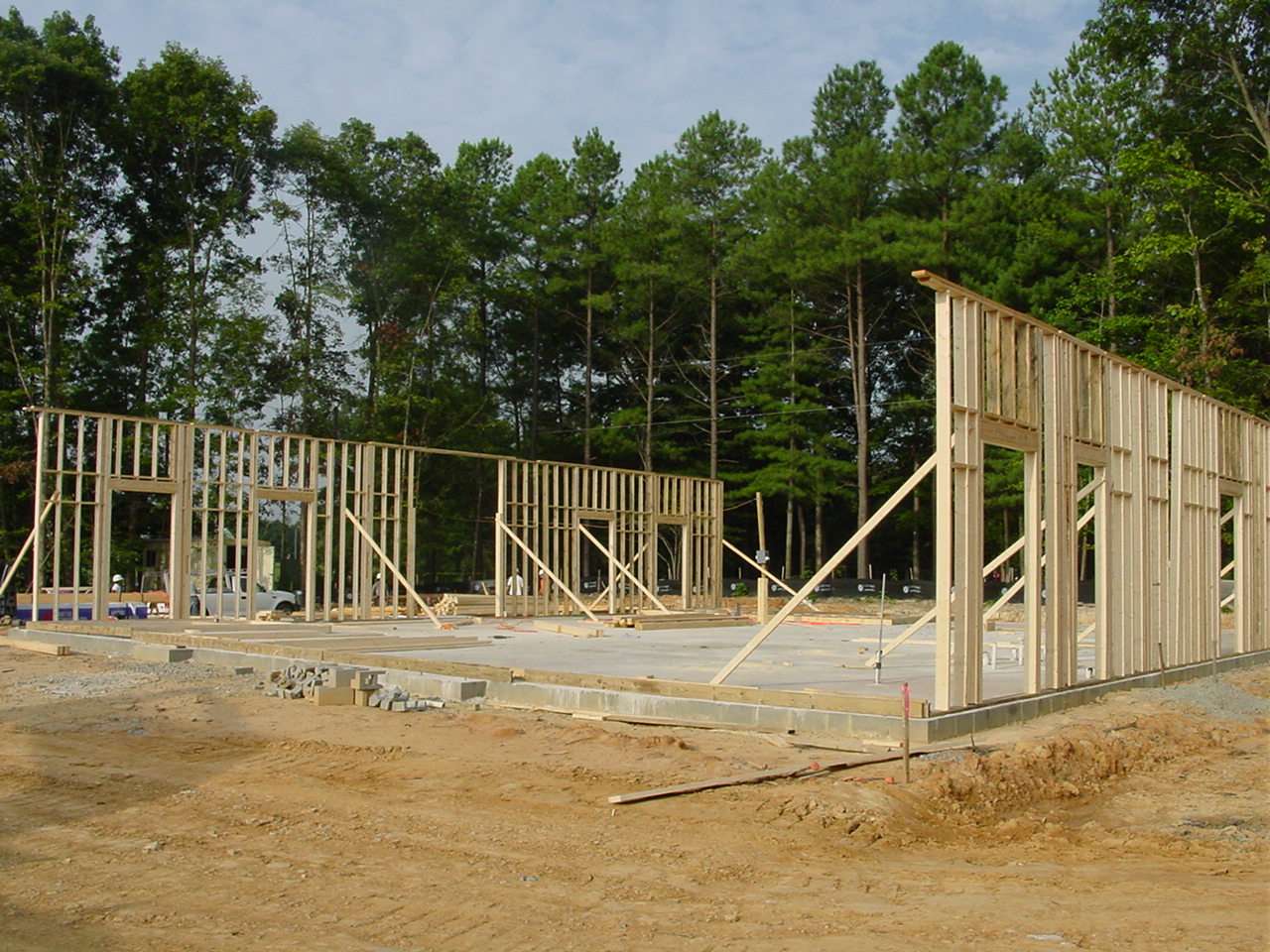 Framework being built for Donnelly Chiropractic Center