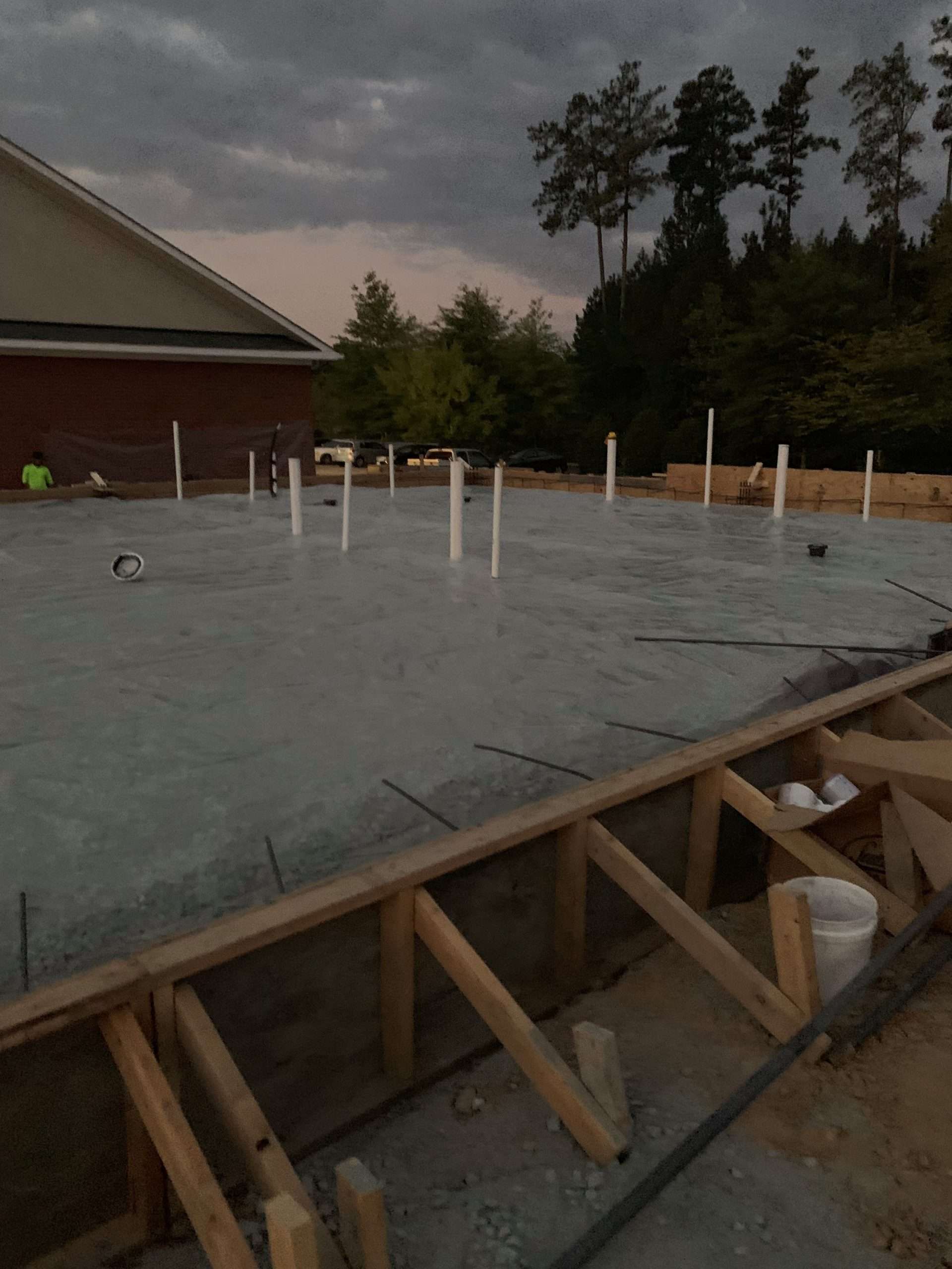 Concrete work for Eagle Telecommunications