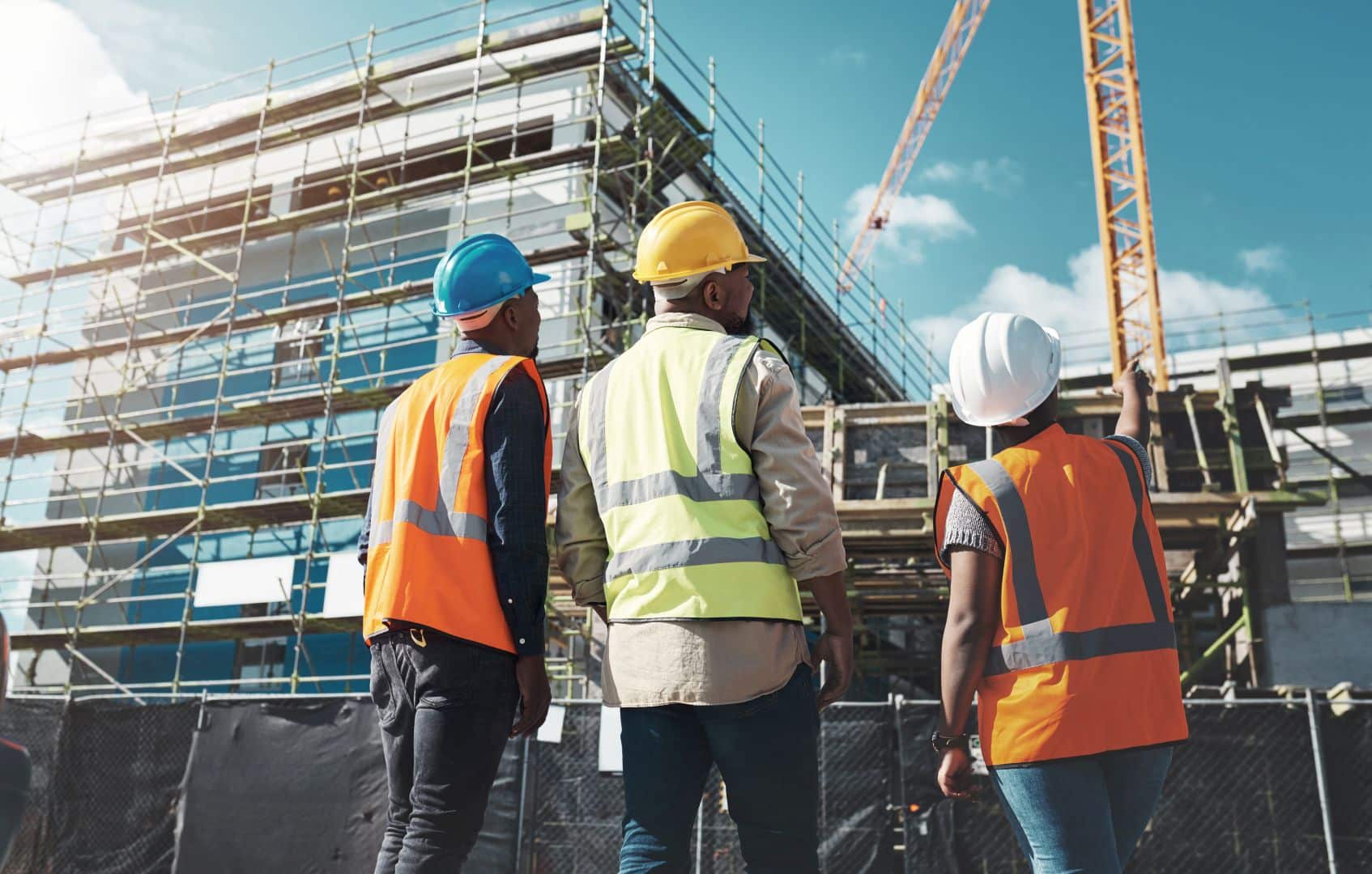Construction technology used for metal building projects